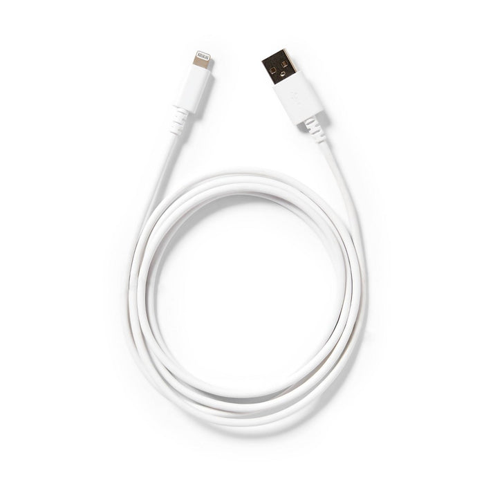 5' Lightning to USB-A Charging Cable - dealworthy White