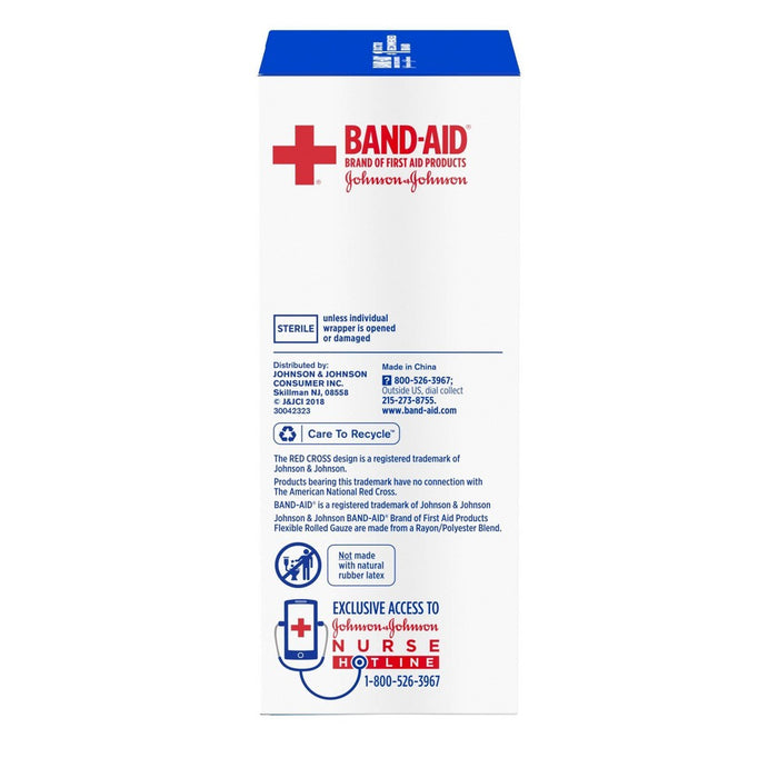 Band-Aid Rolled Gauze - 4 x 2.5 yds