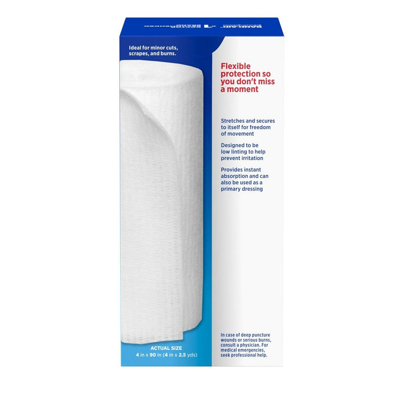 Band-Aid Rolled Gauze - 4 x 2.5 yds