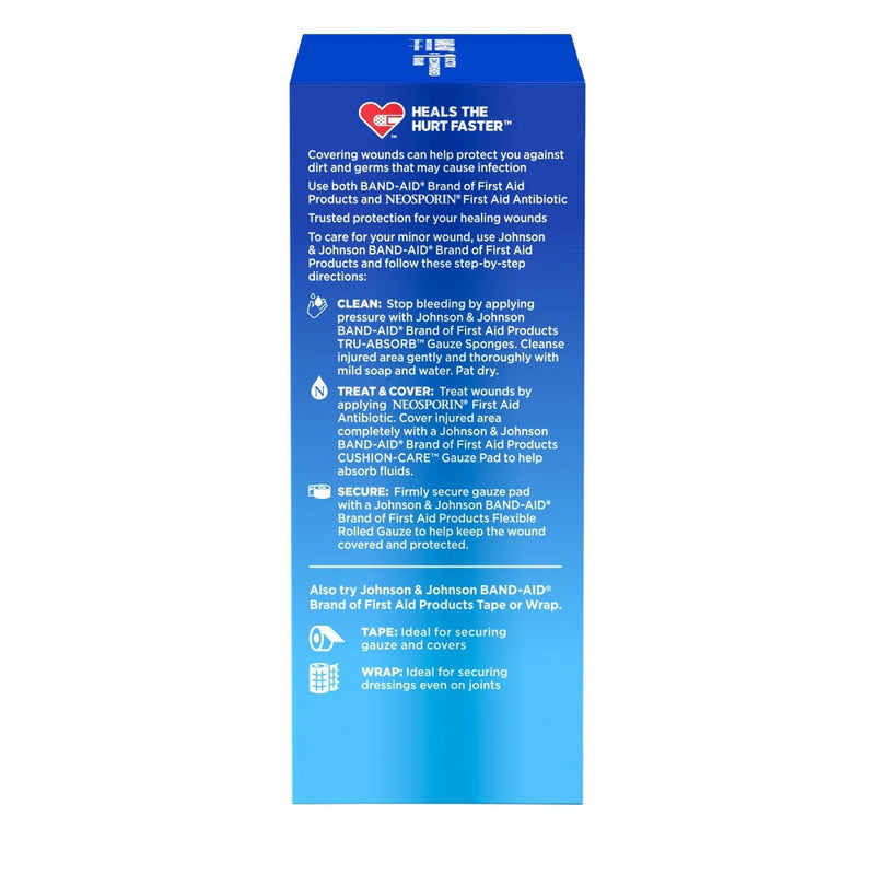 Band-Aid Rolled Gauze - 4 x 2.5 yds