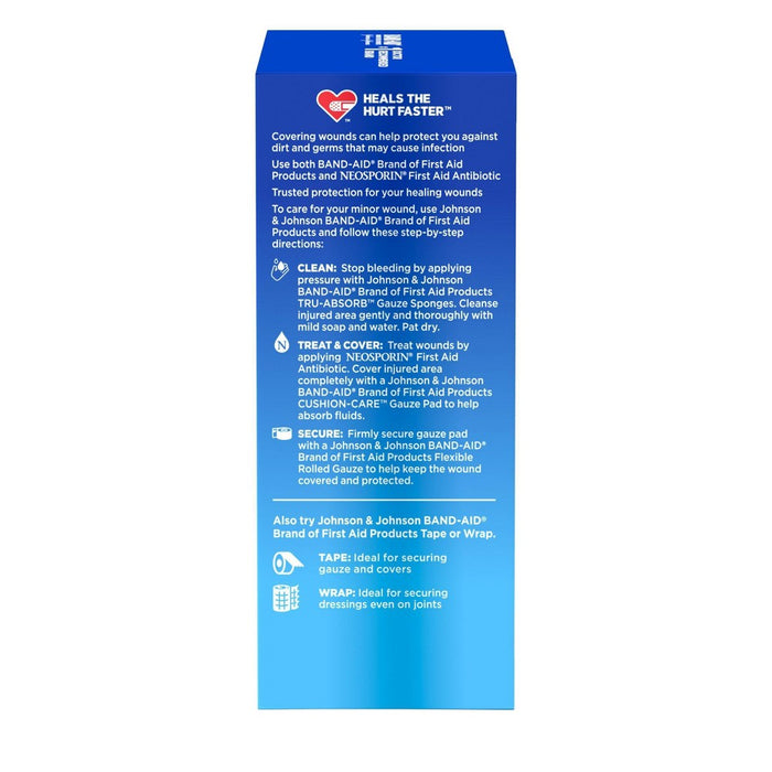 Band-Aid Rolled Gauze - 4 x 2.5 yds