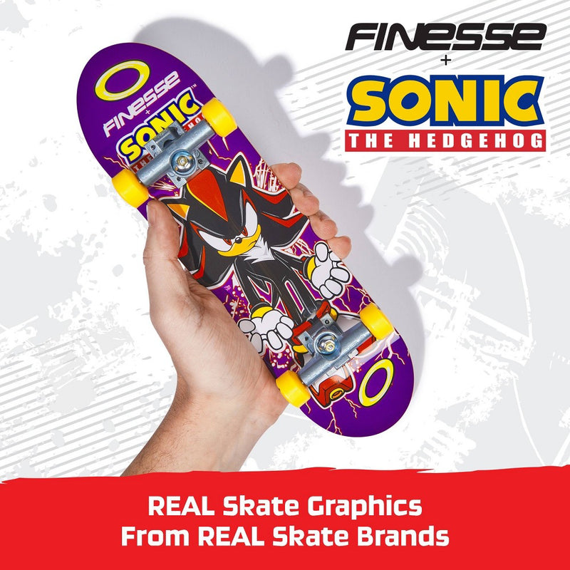 Tech Deck Finesse X Sonic the Hedgehog Handboard
