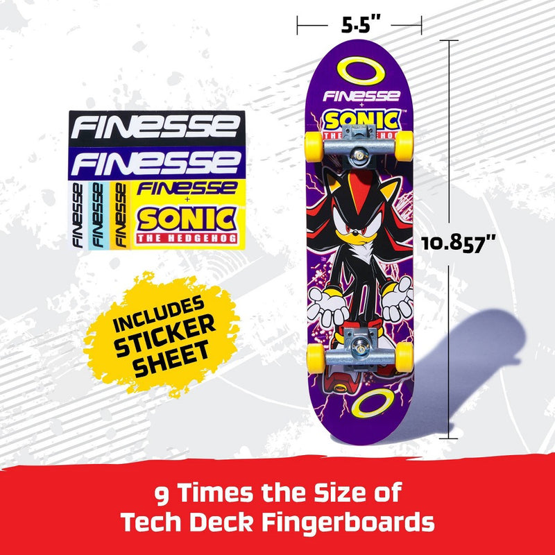 Tech Deck Finesse X Sonic the Hedgehog Handboard