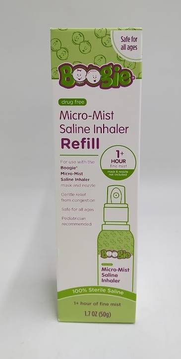 Boogie Micro Mist Inhaler Refill - 1.7oz EXP 10/2025