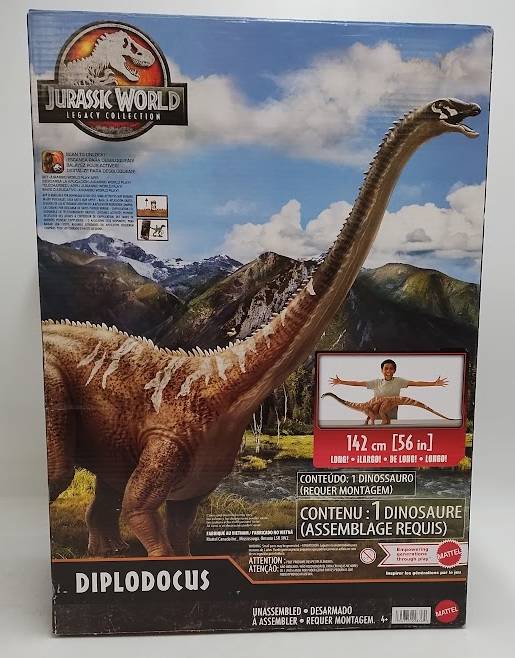 Jurassic World Legacy Collection Diplodocus Large Dinosaur Action Figure