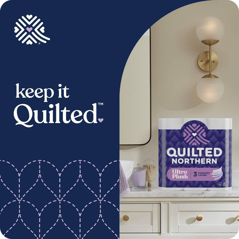 Quilted Northern Ultra Plush Toilet Paper - 12 Mega Rolls