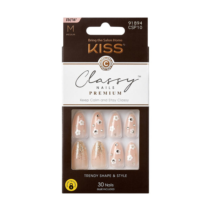 KISS Products Fake Nails - Gleamin - 31ct