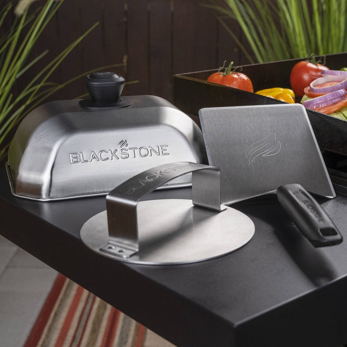 Blackstone 3pc Hamburger Grill Tool Set Black