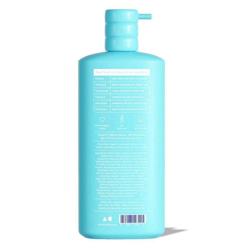 Athena Club Skin Replenishing Body Wash - Sea Splash -18 fl oz