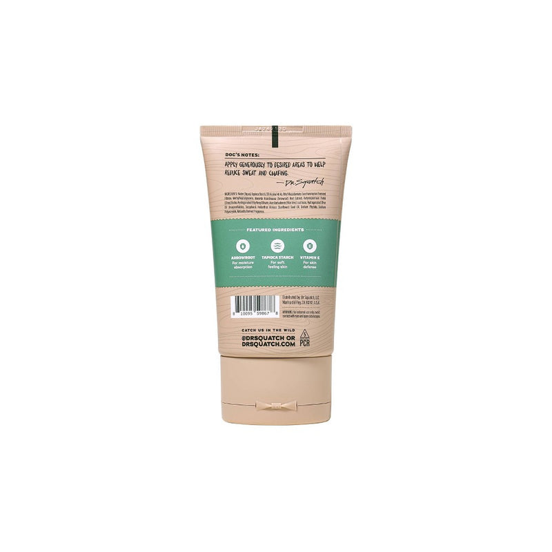 DR. SQUATCH Men's Natural DeodorantAnti-Chafing Precison - Rainforest Rapids - 3.4 fl oz