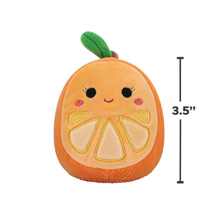 Squishmallows Celia the Orange Squeaky Dog Plush Toy