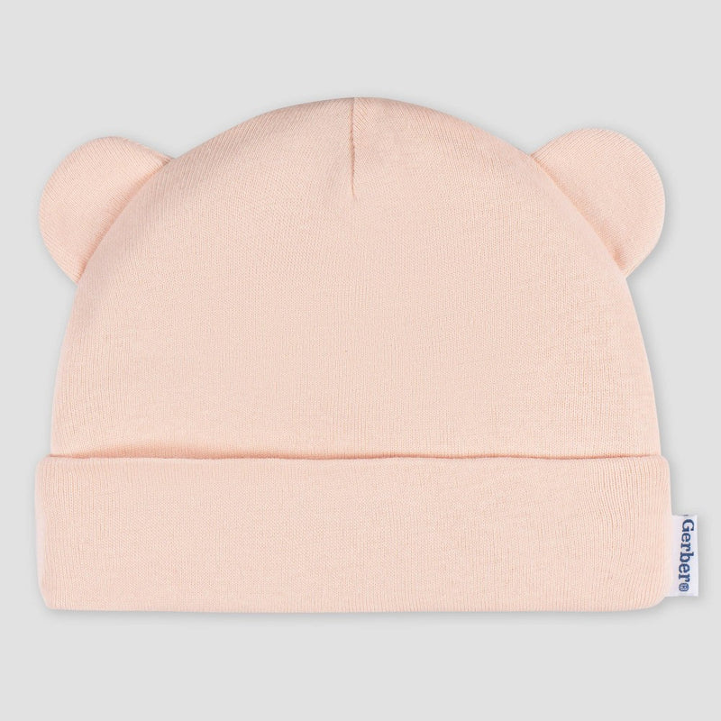 MISSING 1 SETGerber Baby 6pk Hat & Mitten Set - Pink