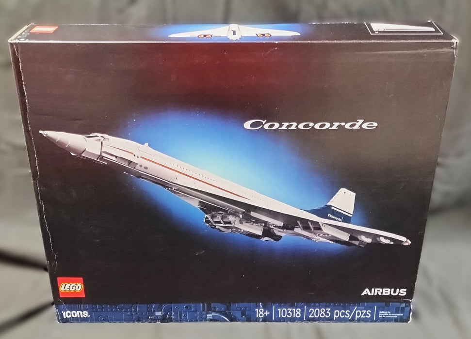 LEGO Icons Concorde Model Plane Building Set 10318 SEE DETAILS (LOCAL PICKUP ONLY)