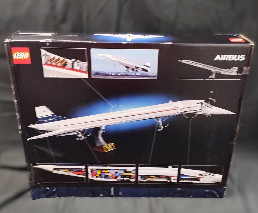 LEGO Icons Concorde Model Plane Building Set 10318 SEE DETAILS (LOCAL PICKUP ONLY)