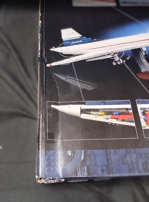LEGO Icons Concorde Model Plane Building Set 10318 SEE DETAILS (LOCAL PICKUP ONLY)