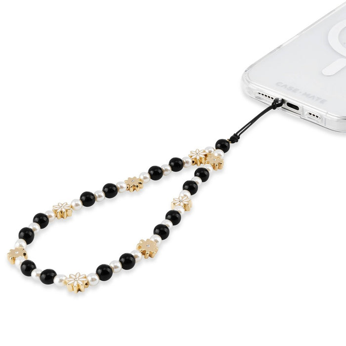 Case-Mate Phone Charm - Black Flower