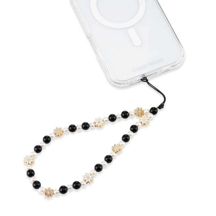 Case-Mate Phone Charm - Black Flower