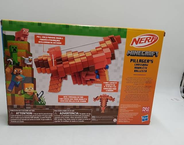 NERF Minecraft BH Crossbow SEE DETAILS