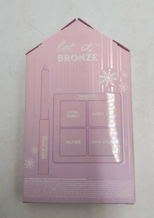 ColourPop Quad Eyeshadow Palette with Creme Gel Liner Kit - Let It Bronze