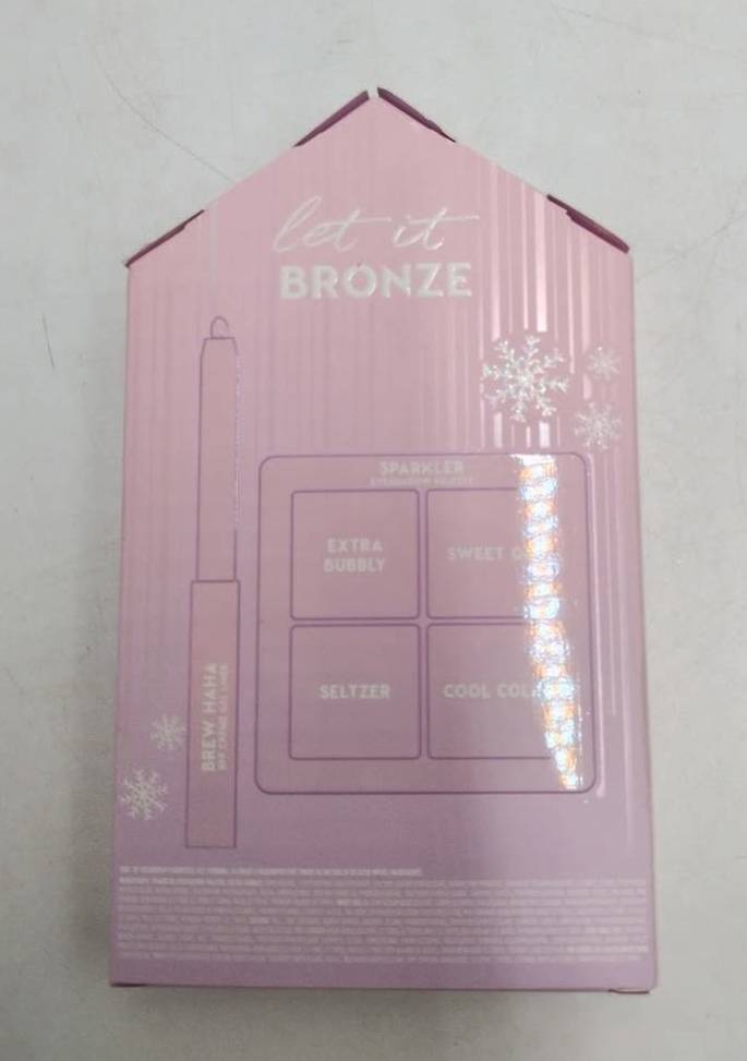 ColourPop Quad Eyeshadow Palette with Creme Gel Liner Kit - Let It Bronze