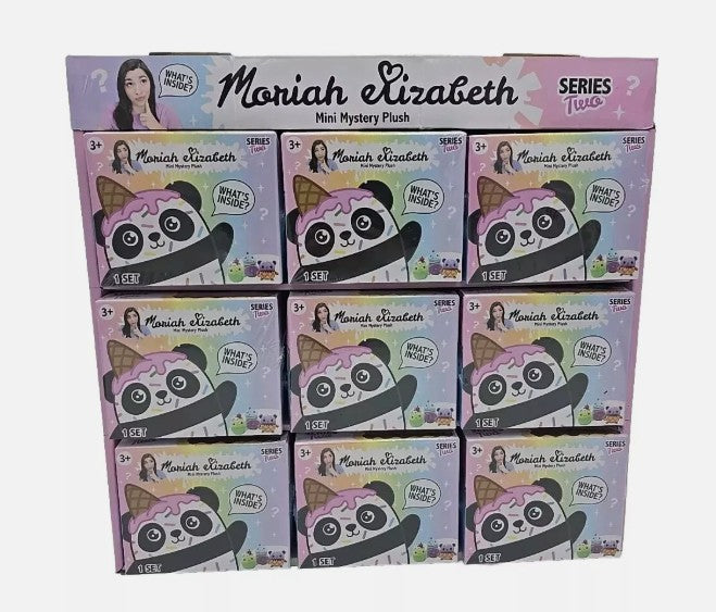 LOT OF 9!!! Moriah Elizabeth 6" Mystery Stuffed Animal -Full Display