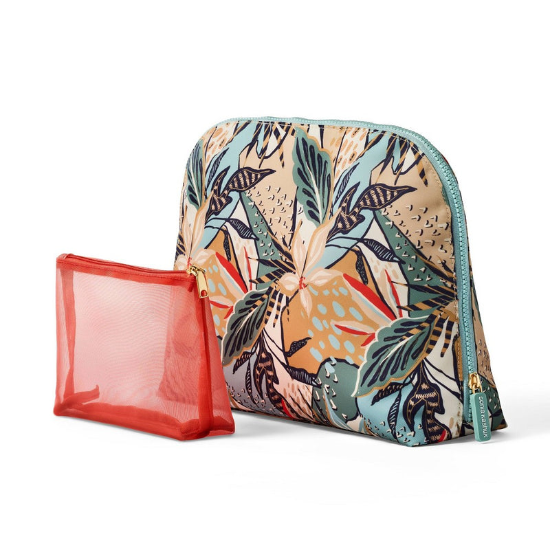 Sonia Kashuk Large Travel Makeup and Toiletry Bag - Tropical Print