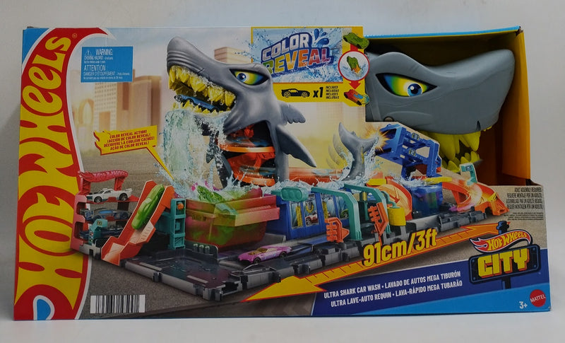 Hot Wheels Ultra Shark Car Wash Playset: SEE DETAILS (LOCAL PICKUP ONLY)