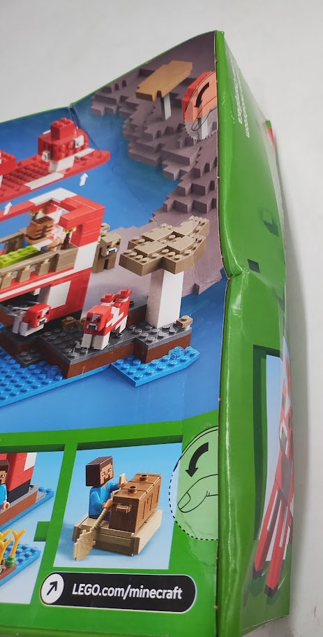 LEGO Minecraft The Mooshroom House 21270 SEE DETAILS.