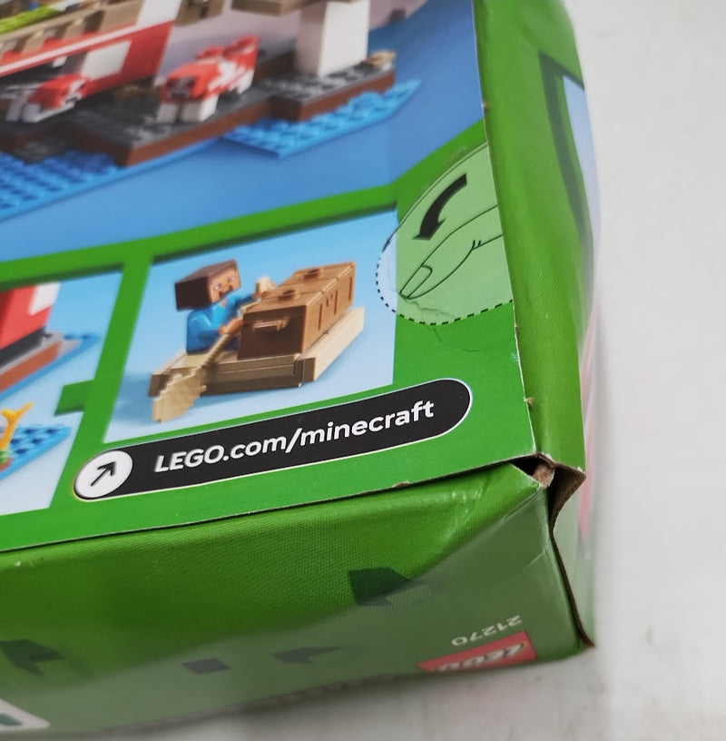 LEGO Minecraft The Mooshroom House 21270 SEE DETAILS.