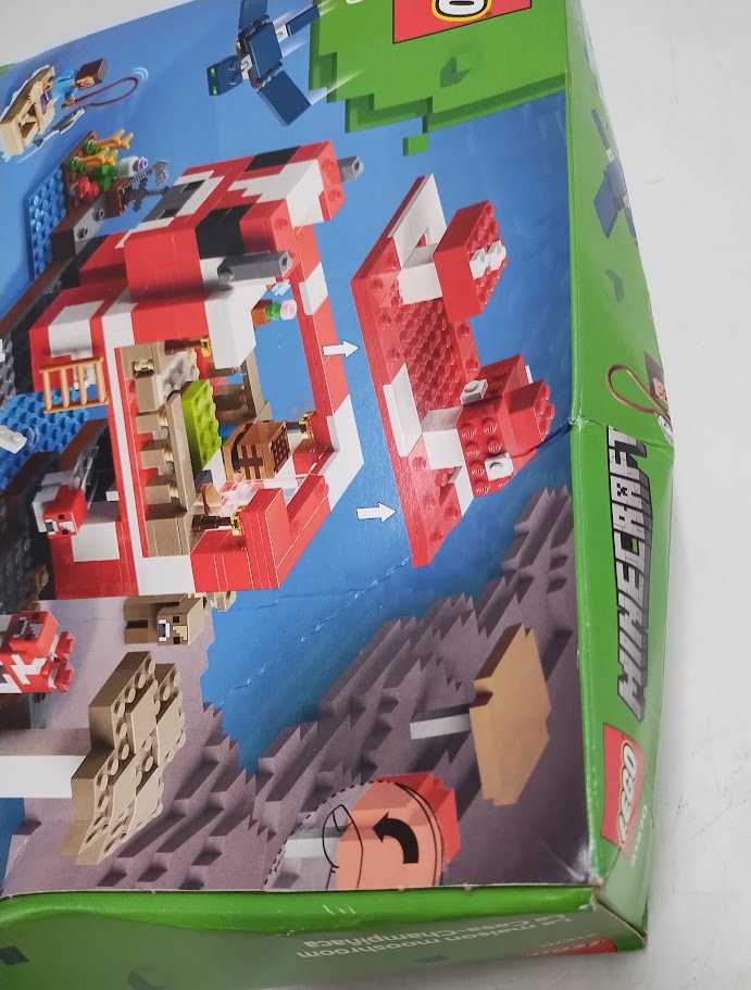 LEGO Minecraft The Mooshroom House 21270 SEE DETAILS.