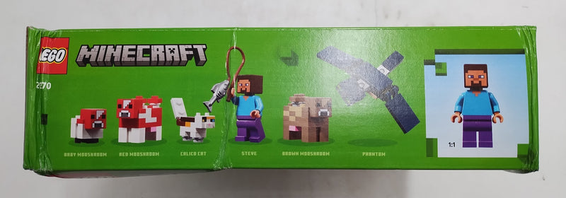 LEGO Minecraft The Mooshroom House 21270 SEE DETAILS.