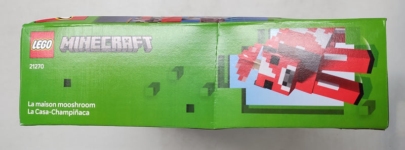 LEGO Minecraft The Mooshroom House 21270 SEE DETAILS.