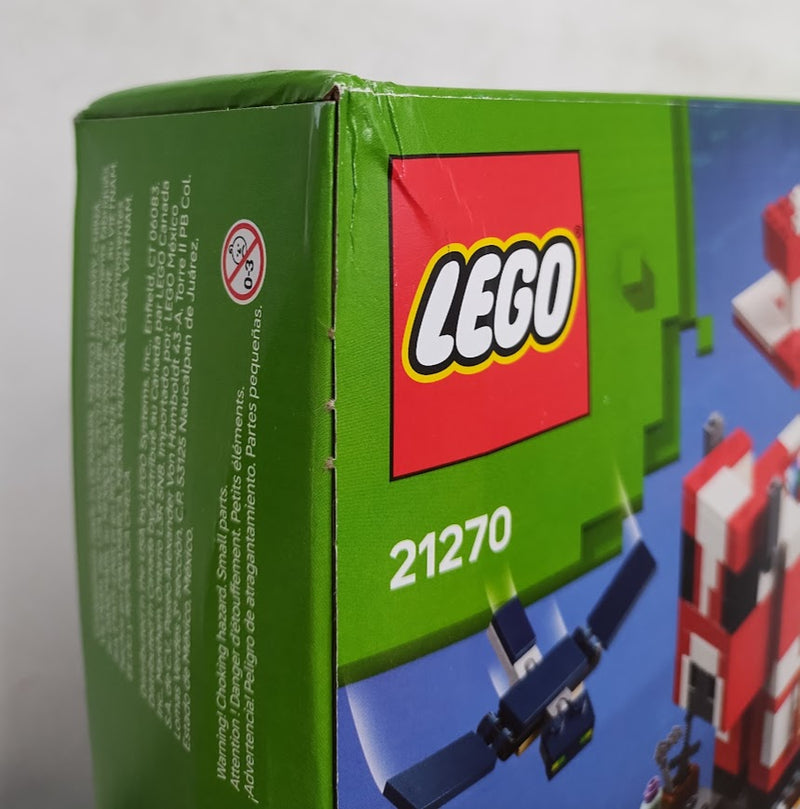 LEGO Minecraft The Mooshroom House 21270 SEE DETAILS.