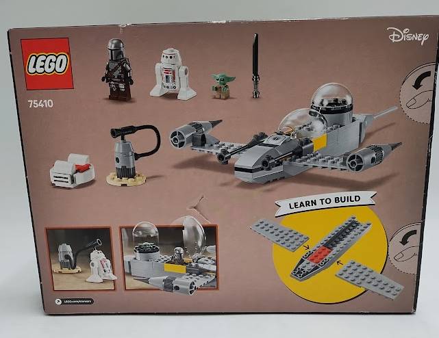 LEGO Star Wars The Mandalorian Mando & Grogu's N-1 Starfighter 75410 SEE DETAILS