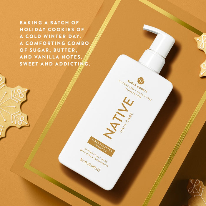 Native Limited Edition Sugar Cookie Strengthening Shampoo - 16.5 fl oz