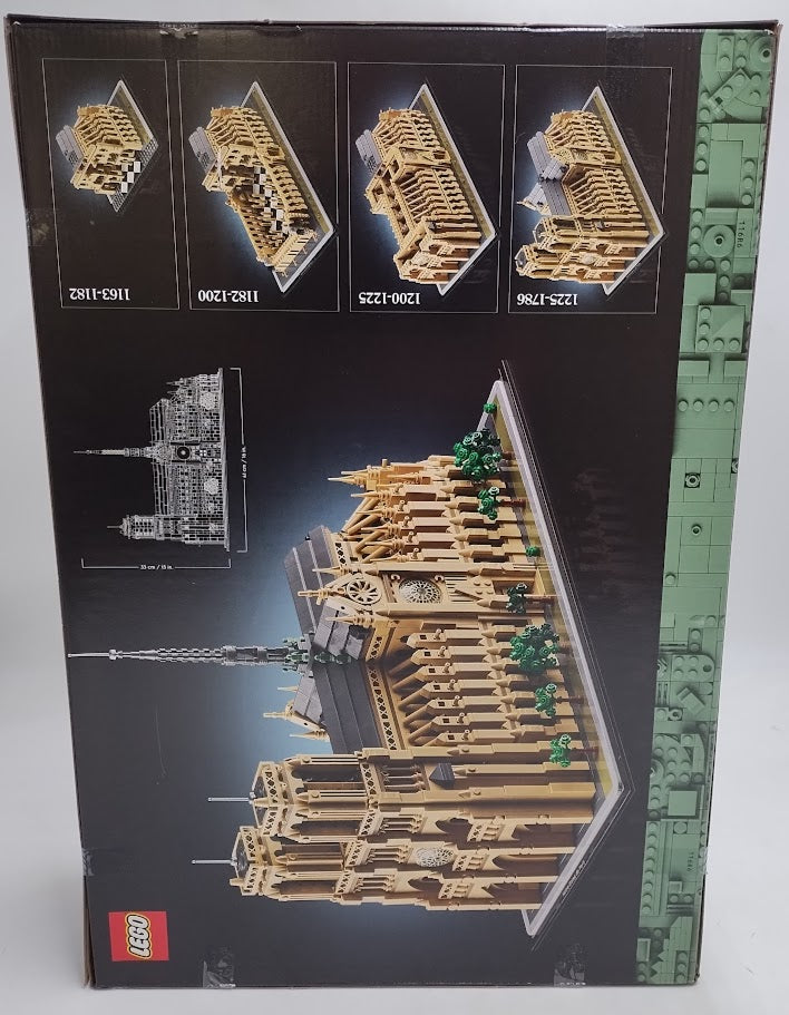 LEGO Architecture Notre-Dame de Paris Replica 21061 SEE DETAILS (LOCAL PICKUP ONLY)