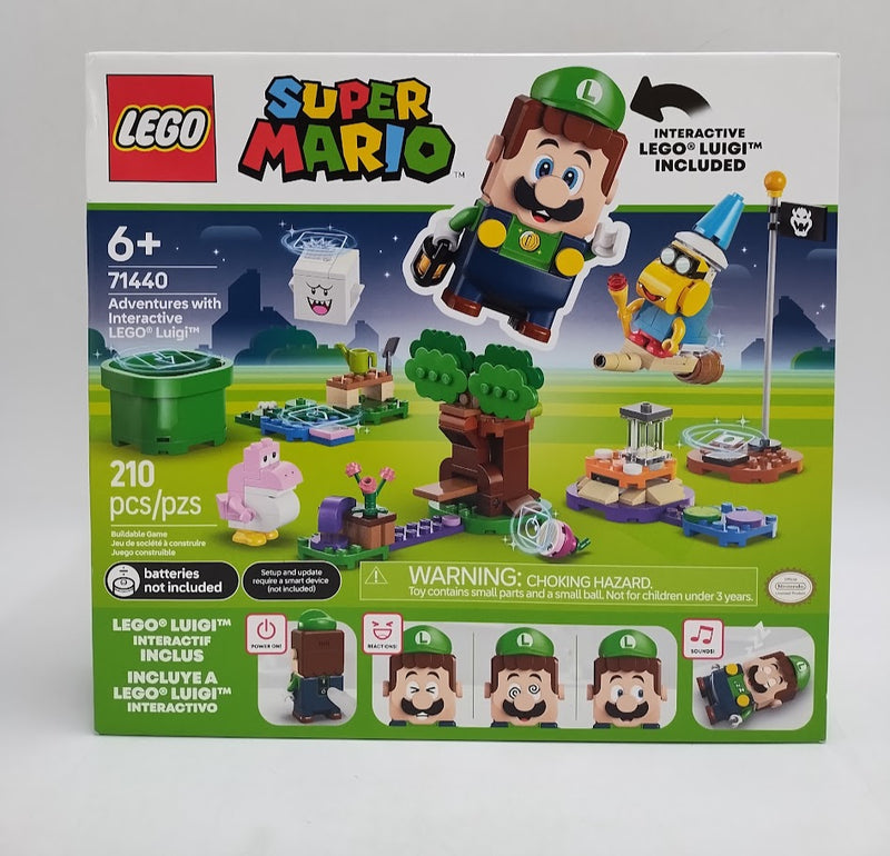 LEGO Super Mario Adventures with Interactive LEGO Luigi Toy 71440 SEE DETAILS