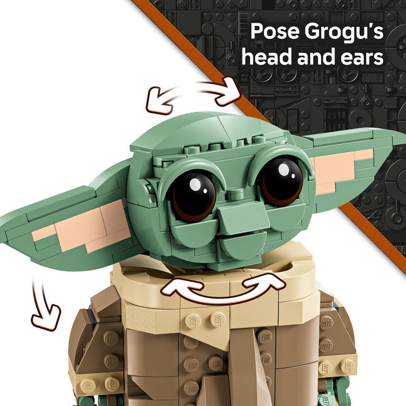 LEGO Star Wars The Mandalorian: Grogu with Hover Pram Buildable Toy Figure 75403