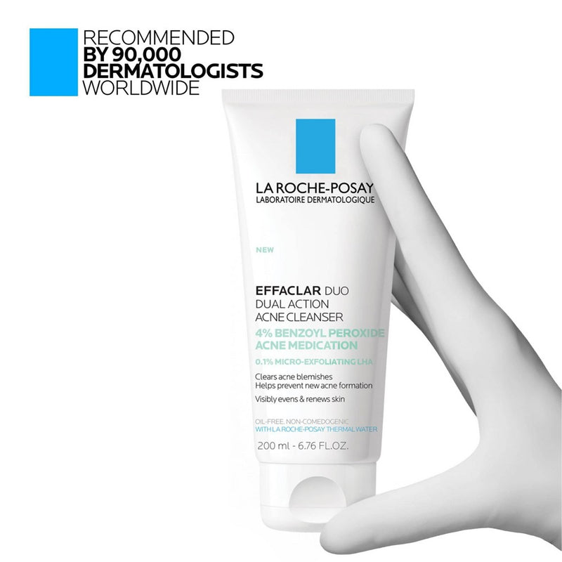 La Roche Posay Effaclar Duo Dual Action Acne Cleanser - 6.7 fl oz.EXP 10/26.