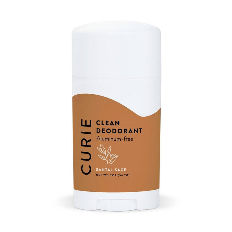 Curie Aluminum Free Deodorant Stick - Santal Sage - 2oz