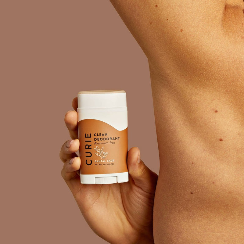Curie Aluminum Free Deodorant Stick - Santal Sage - 2oz