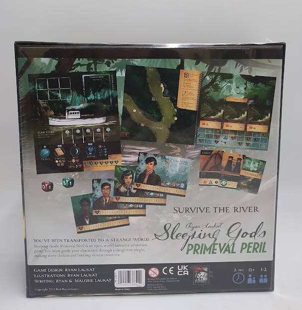 Red Raven Games Sleeping Gods Primeval Peril Board Game