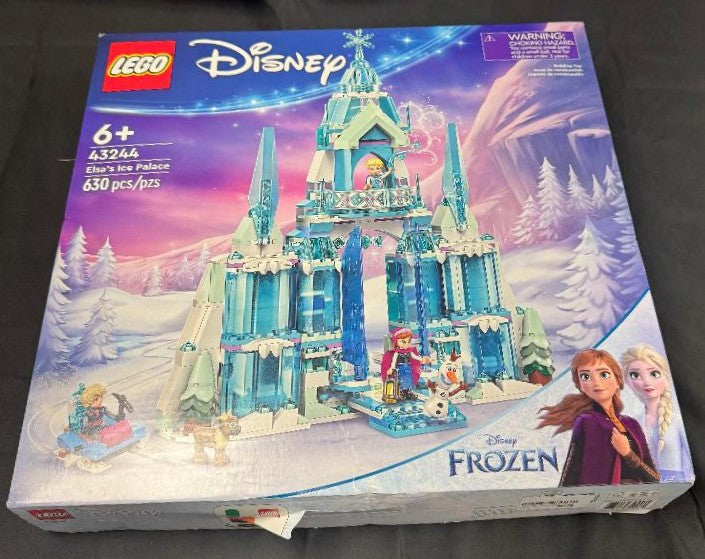 LEGO Disney Frozen Elsa's Ice Palace Buildable Princess Toy 43244.SEE DETAILS.