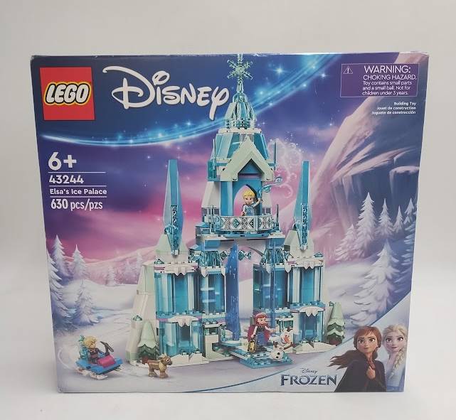 LEGO Disney Frozen Elsa's Ice Palace Buildable Princess Toy 43244.SEE DETAILS.