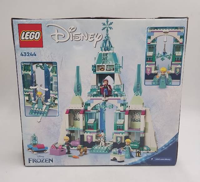 LEGO Disney Frozen Elsa's Ice Palace Buildable Princess Toy 43244.SEE DETAILS.