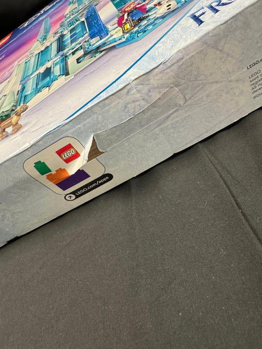 LEGO Disney Frozen Elsa's Ice Palace Buildable Princess Toy 43244.SEE DETAILS.