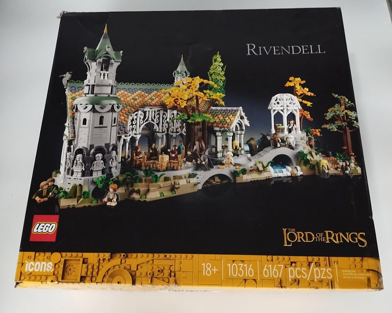 LEGO Icons THE LORD OF THE RINGS: RIVENDELL Building Kit 10316 SEE DETAILS (LOCAL PICKUP ONLY)