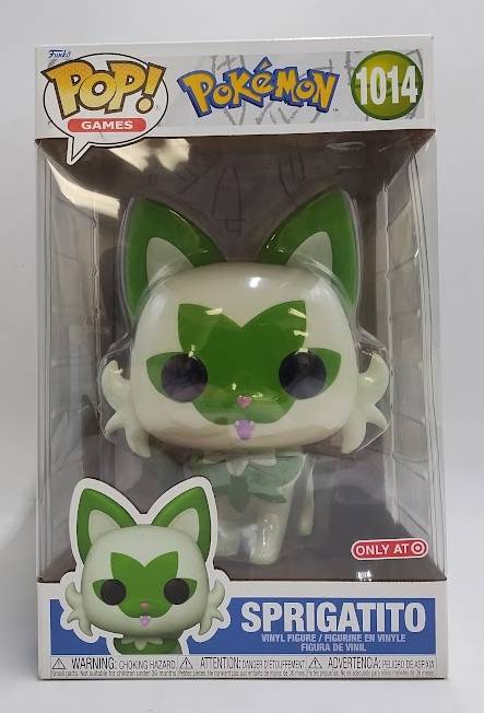 Funko POP! Jumbo: Pokemon Sprigatito Figure (Target Exclusive) SEE DETAILS