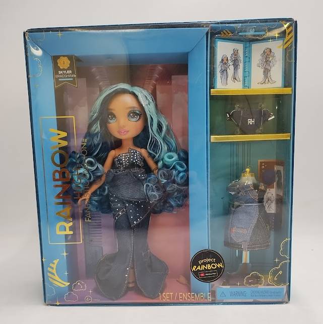 Rainbow High Fantastic Fashion Skyler Bradshaw 11" Fashion Doll- SEE DETAILS.