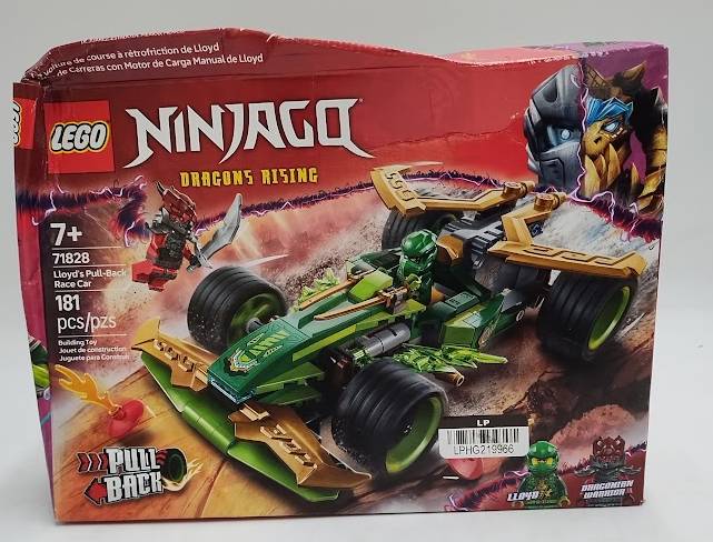 LEGO NINJAGO Lloyd's Pull-Back Race Car 71828.SEE DETAILS.